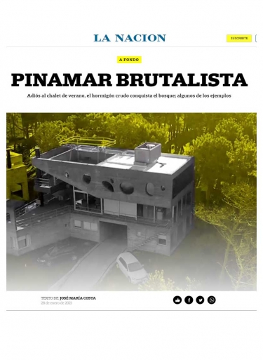 LA NACIÓN |  Pinamar brutalista | CASA F
