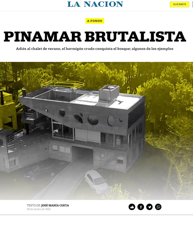 LA NACIÓN | Pinamar brutalista | CASA F